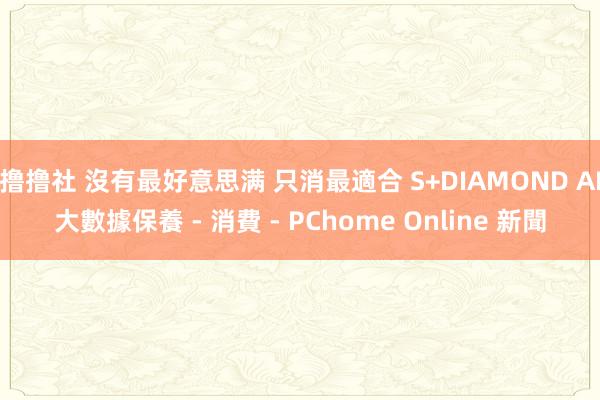 撸撸社 沒有最好意思满 只消最適合 S+DIAMOND AI大數據保養 - 消費 - PChome Online 新聞